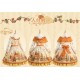 Mademoiselle Pearl Autumn Harvest In The Wild Cutsew Aprons JSK and OPs(Reservation/Full Payment Without Shipping)